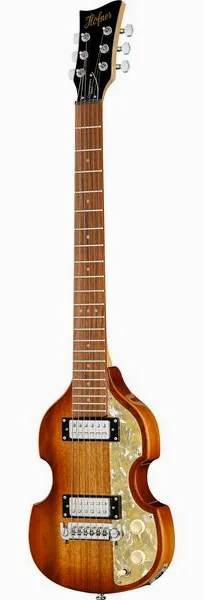 Höfner Shorty Violin Guitar SB/Per framifrån