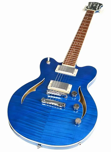 Höfner Verythin CT Deluxe Special Blu, detalj 3