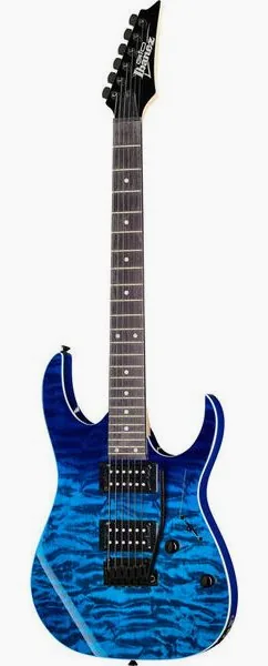 Ibanez GRG120QASP-BGD framifrån