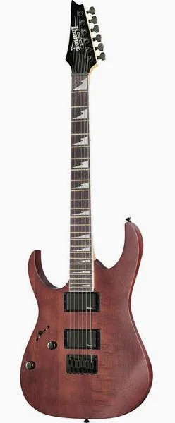 Ibanez GRG121DXL-WNF framifrån