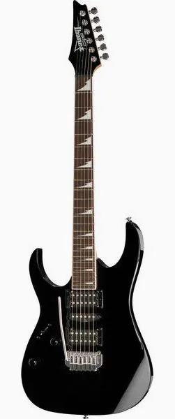 Ibanez GRG170DXL-BKN Lefthand framifrån