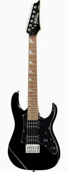 Ibanez GRGM21-BKN E-Guitar Mic framifrån