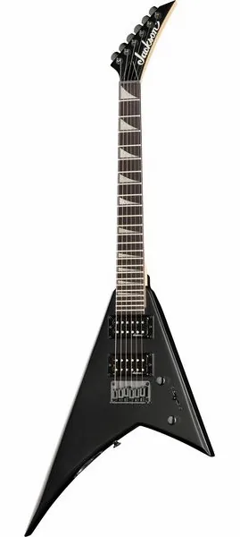 Jackson JS1X Rhoads Minion Satin Black framifrån