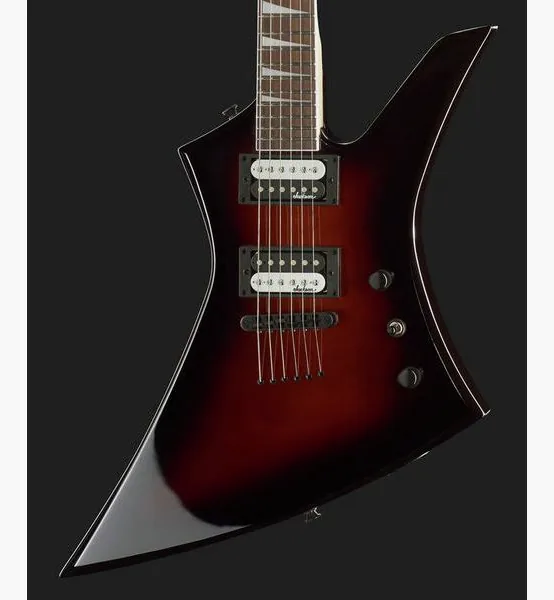 Jackson JS32T AH Kelly Viola Burst, detalj 4