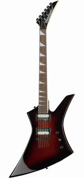 Jackson JS32T AH Kelly Viola Burst framifrån