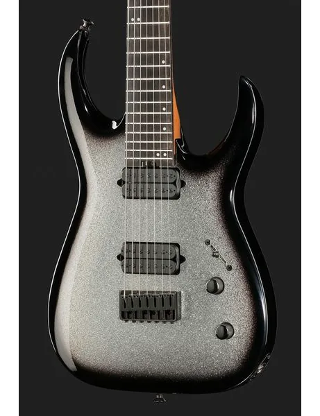 Jackson Pro MM Jugg HT 7 SLVR BLK BRST, detalj 4
