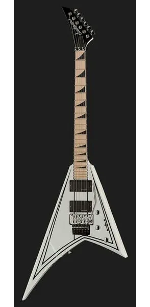 Jackson RRX24M White w/Black PinStripe, detalj 2