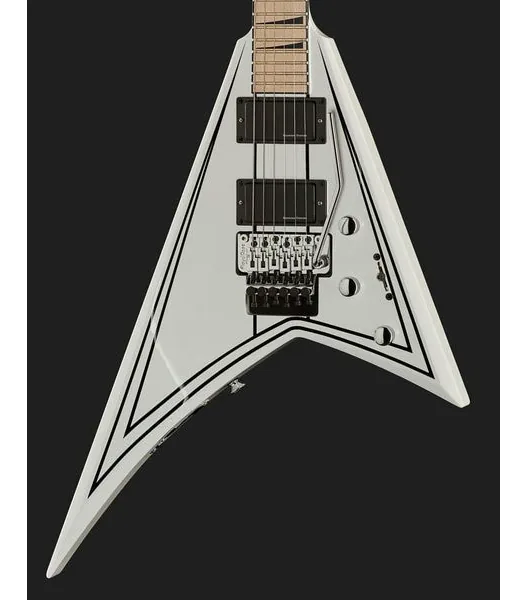 Jackson RRX24M White w/Black PinStripe, detalj 4