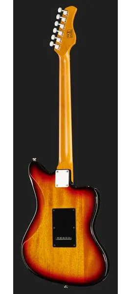 Larry Carlton J3 3-Tone Sunburst LH, detalj 3