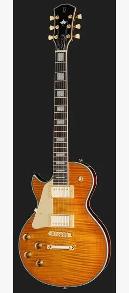 Larry Carlton L7 Dx Amber Burst LH, detalj 2