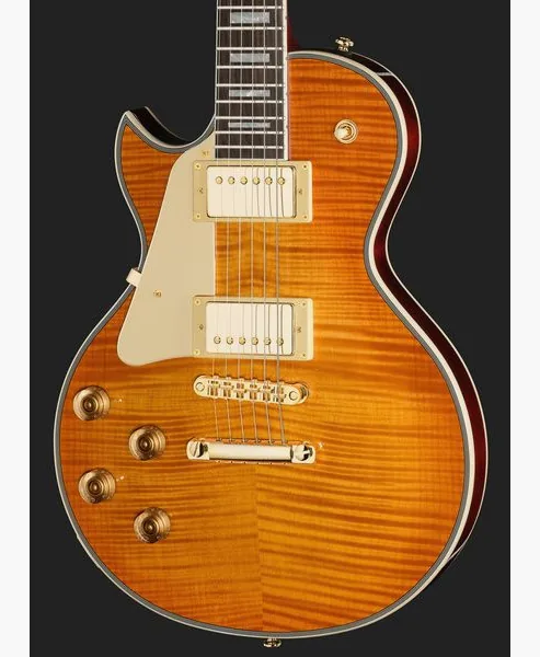 Larry Carlton L7 Dx Amber Burst LH, detalj 4