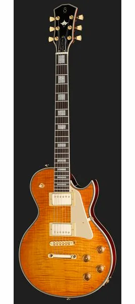 Larry Carlton L7 Dx Amber Burst, detalj 2