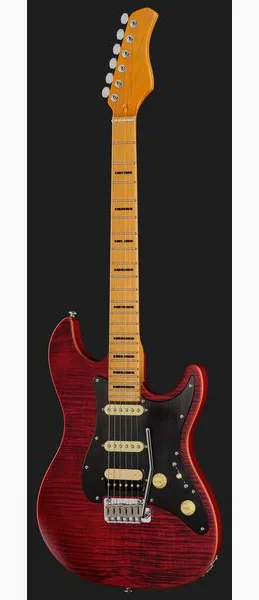 Larry Carlton S7 FM See Thru Red New Gen, detalj 2