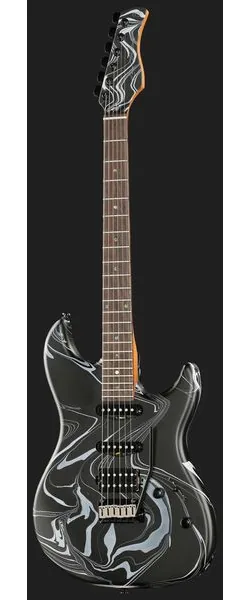 Larry Carlton S7 SW Black Swirl, detalj 2