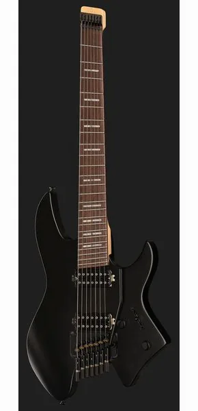 Larry Carlton X6 Headless 7 Black Satin, detalj 2