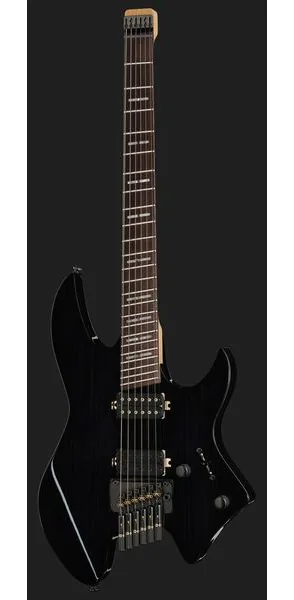 Larry Carlton X6 Headless 6 Trans Black, detalj 2