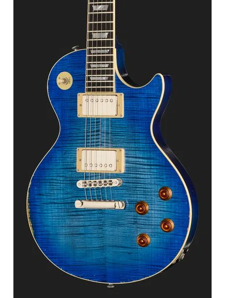 Maybach Lester Blue Burst Custom Aged, detalj 4