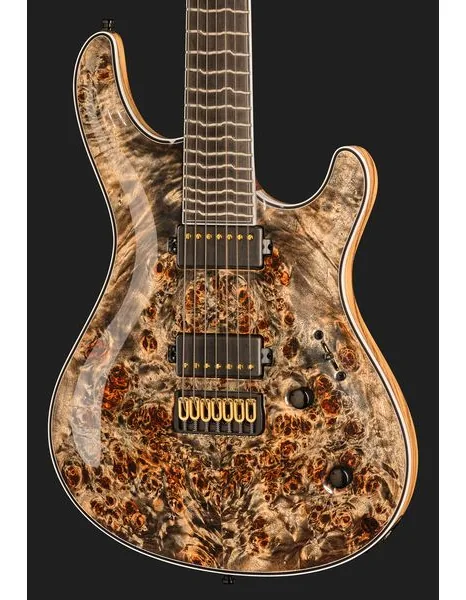 Mayones Guitars Regius Core 7 Trans Graphite, detalj 4