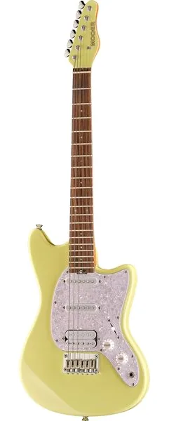 Mooer MLT10 Guitar - Candy Yellow framifrån