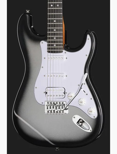 Mooer MSC12 Pro Guitar Iron Silver, detalj 4