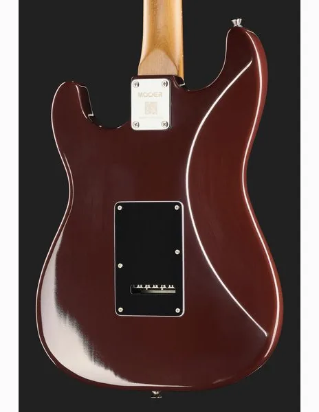Mooer MSC20 Pro Guitar Amber Brown, detalj 5