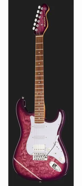 Mooer MSC20 Pro Guitar Prune Purple, detalj 2