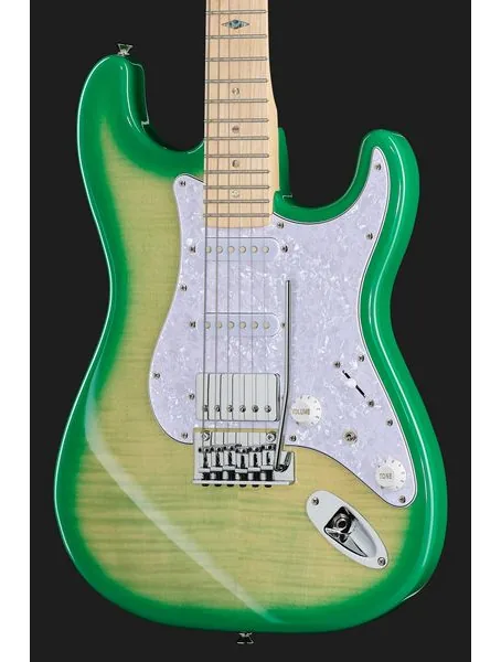 Mooer MSC30 Pro Guitar Lemon Green, detalj 4