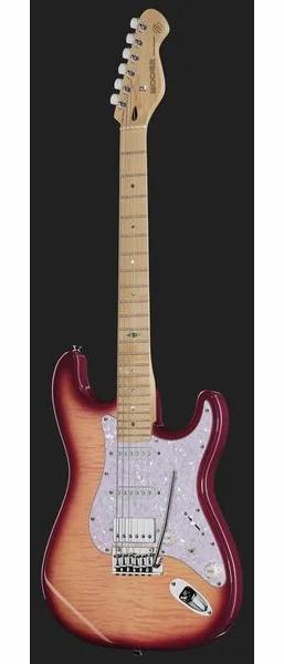 Mooer MSC30 Pro Guitar Sunset Red, detalj 2