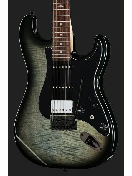 Mooer MSC31 Pro Guitar Grey Burst, detalj 4