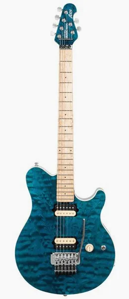 Music Man 30th Ann. Axis Quilt TRBL framifrån