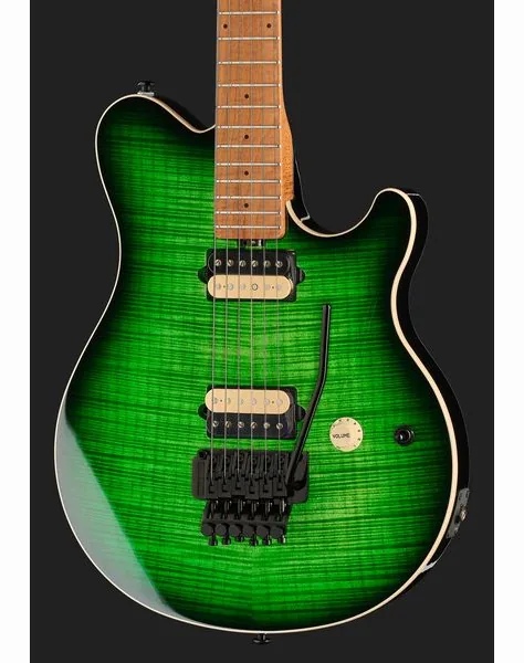 Music Man Axis Macha Flame, detalj 4