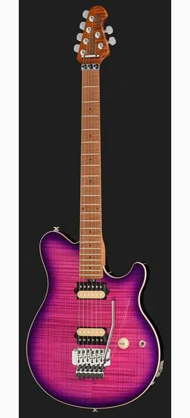 Music Man Axis Ollalieberry Flame, detalj 2