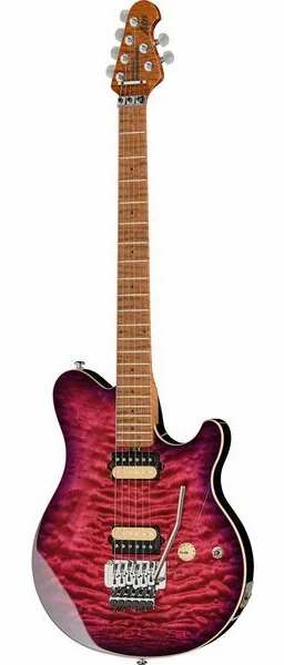 Music Man Axis Ollalieberry Quilt framifrån