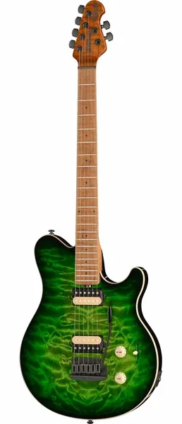 Music Man Axis Super Sport Macha Quilt framifrån