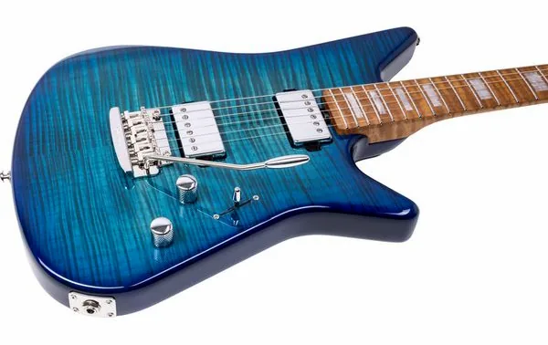 Music Man BFR Albert Lee HH Malibu Burst, detalj 4