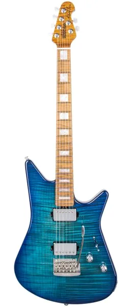 Music Man BFR Albert Lee HH Malibu Burst framifrån