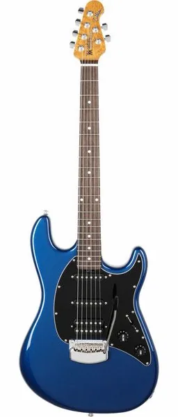 Music Man Cutlass HSS Lakeside Blue framifrån