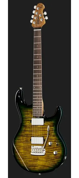 Music Man Luke IV HH Gator Burst, detalj 2