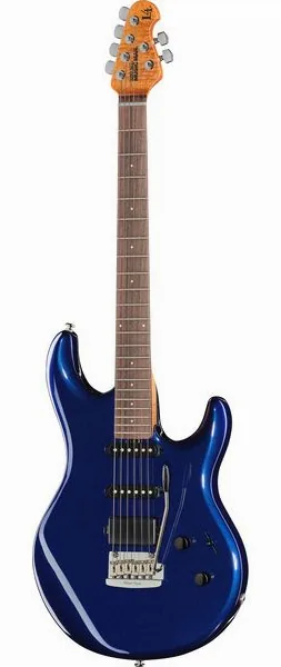 Music Man Luke IV HSS Butane Blue framifrån