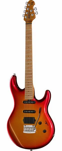 Music Man Luke IV HSS Fireball framifrån