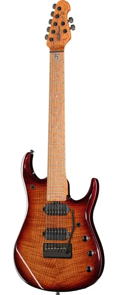 Music Man Petrucci JP15 7 Amber Waves FT framifrån