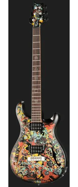 PRS SE Ed Sheeran Cosmic Splash, detalj 2