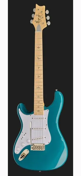 PRS SE Silver Sky Nylon Blue LH, detalj 2