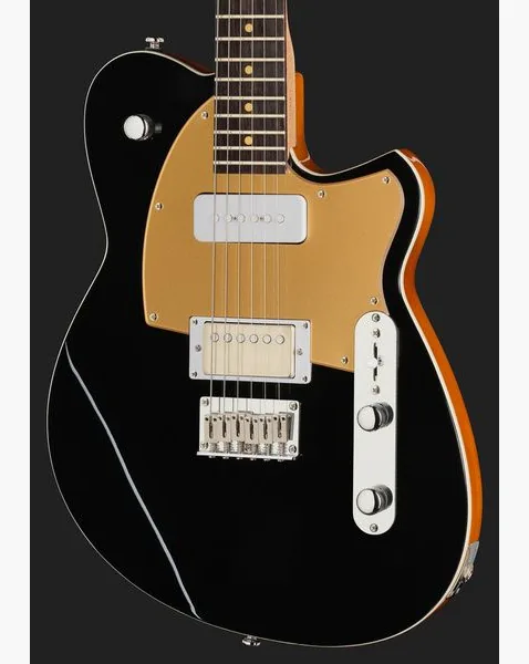 Reverend Charger H90 Midnight Black, detalj 4