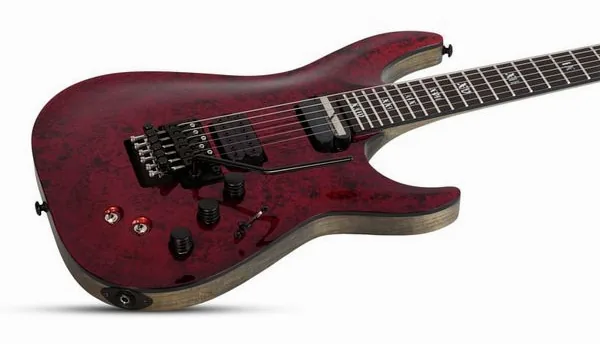 Schecter C-1 FR S Apocalypse Red Reign, detalj 3