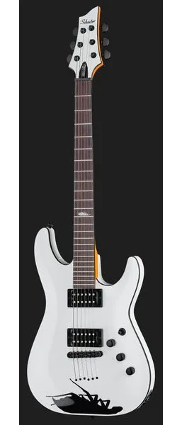 Schecter C-1 Jerry Horton 25th WH, detalj 2