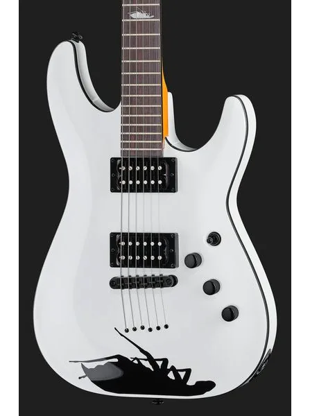 Schecter C-1 Jerry Horton 25th WH, detalj 4