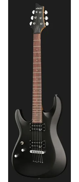 Schecter C-6 Deluxe LH SB, detalj 2