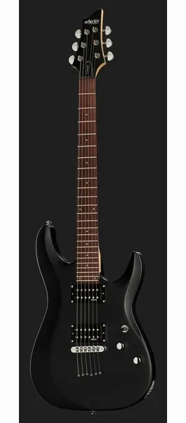 Schecter C-6 Deluxe SBK, detalj 2
