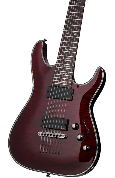 Schecter C-7 Hellraiser BCH, detalj 3